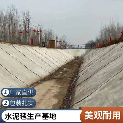 公路护坡水泥毯 厂家订购 世杰 厂家量身定制 使用寿命长