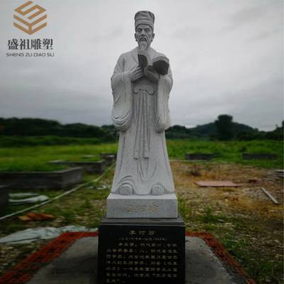 汉白玉李时珍岐伯华佗张仲景四大名医人物石雕像花岗岩孙思邈石雕像摆件