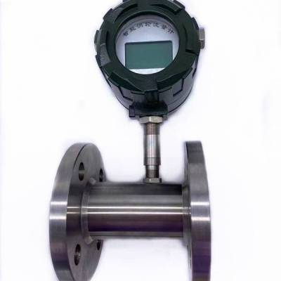 涡轮流量计KTF200 液体水管道式 电子数显质量 柴油甲醇不锈钢计量表