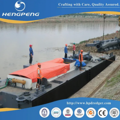 High efficiency Hengpeng shipyard bucket wheel dredger