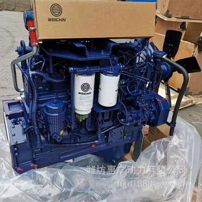 潍柴WP10HG220E475发动机 山工655F装载机用162KW柴油机