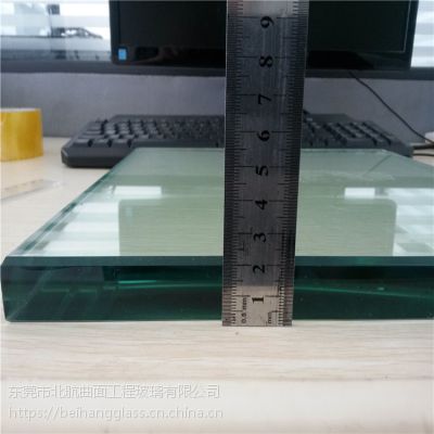 东莞钢化玻璃加工厂定制22mm白玻钢化玻璃