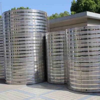 定制不锈钢水箱 太阳能保温桶 rc-sx电加热保温水箱