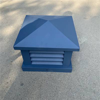 d系列风帽拔气风帽防倒灌风帽楼顶烟囱帽方形百叶风帽