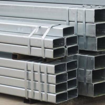 Q235B镀锌方管 焊接热轧矩形厚壁空心方管 钢结构厂房用钢材