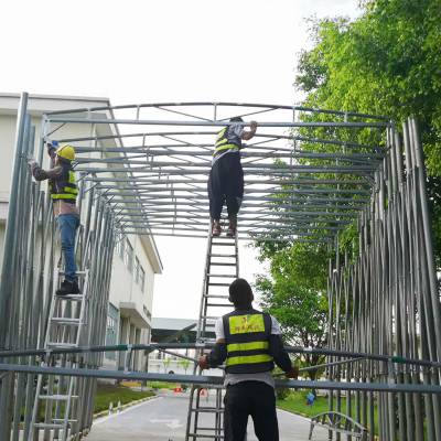 赣州崇义县 设计安装户外移动推拉雨棚 货车伸缩遮阳篷 移动伸缩推拉蓬售后有保障