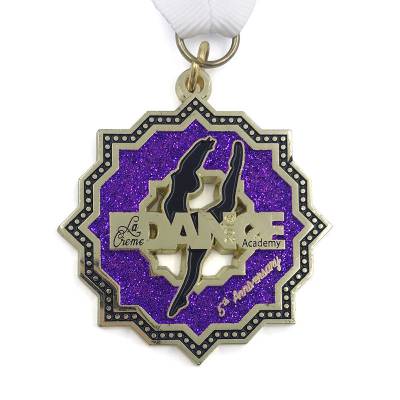 定做金属奖章,拉丁舞比赛奖牌制作,儿童舞蹈比赛奖牌定做