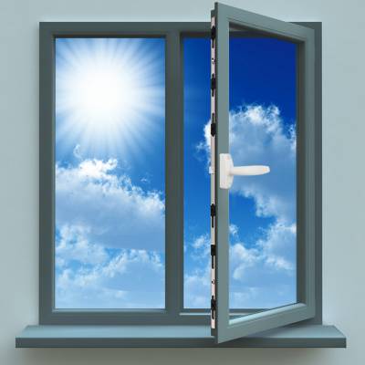 加厚型铝合金窗把手两点锁外平开窗传动执手老式窗户拉手锁扣配件