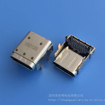 TYPE C 24P3.4mmĸ USB 3.1 Ӹ3.4 24PINDIP+SMT