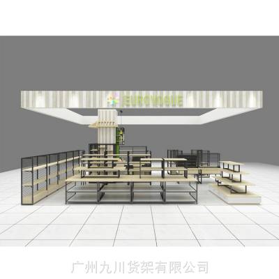 名创盲盒道具亚克力展架2.4米边柜可调节