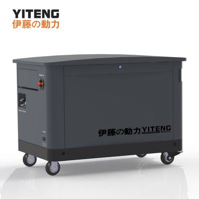 工程车载10kw静音汽油发电机组伊藤动力YT10REM