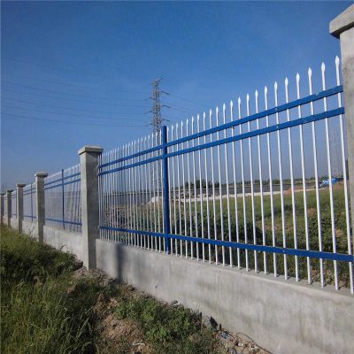 优盾厂区铁艺围栏围墙热镀锌方管焊接1.5m高防护栏