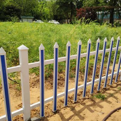 PVC社区护栏 pvc变压器围栏 仁久塑钢草坪防护栏
