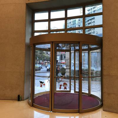 珠海智能旋转门安装,智能雾化玻璃平移门安装维修,珠海自动门厂家