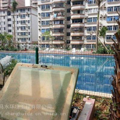 私人别墅恒温游泳池设备 采暖空气能热泵热水机 酒店泳池设备安装