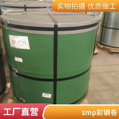 烨辉 彩钢板 SMP/HDP/PVDF 每平方Z220g 0.4*1000*C D86H冰岩白