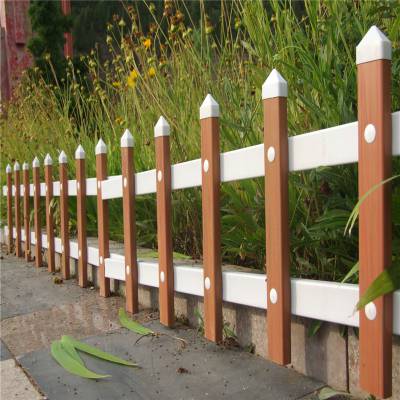 花草树木栏杆 pvc园艺护栏厂家 北京公园小栅栏