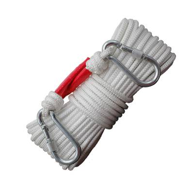 程欢高楼火灾自救逃生绳钢芯消防应急救生绳防火高空安全绳