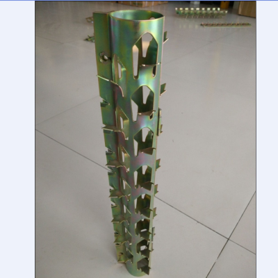 防爬刺批发 镀锌焊接刺 批量定制 50直径钢管