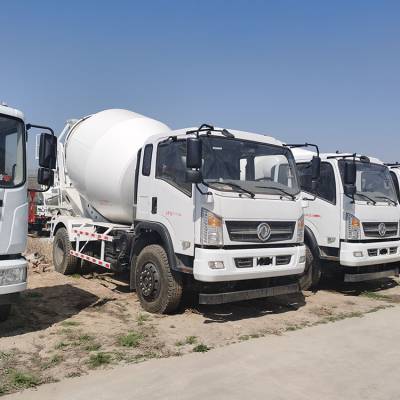 中旺 三方混凝土搅拌车 混泥土自动上料搅拌设备 田螺车